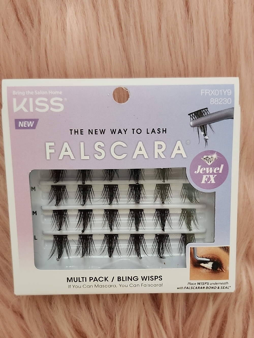 Brand New KISS FALSCARA JEWEL FX MULTI PACK/BLING WISPS